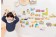 A006-6 Soft Whiteboard + Animal/Transportation Magnet Pack