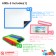 A006-5 Soft Whiteboard +Educational Magnet Pack