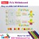 A006-5 Soft Whiteboard +Educational Magnet Pack